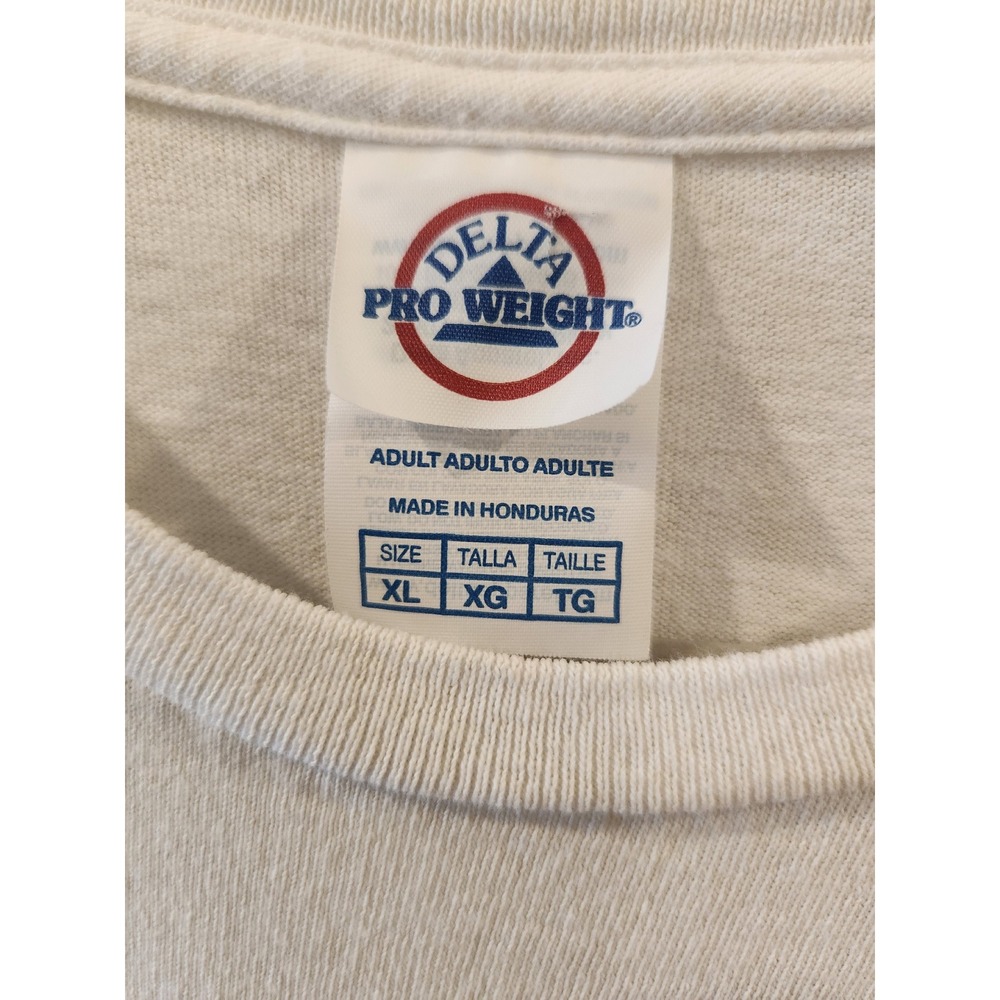 Christmas Junkie T Shirt Adult Size XL 100%‎ Cotton White Long Sleeve - Picture 2 of 7